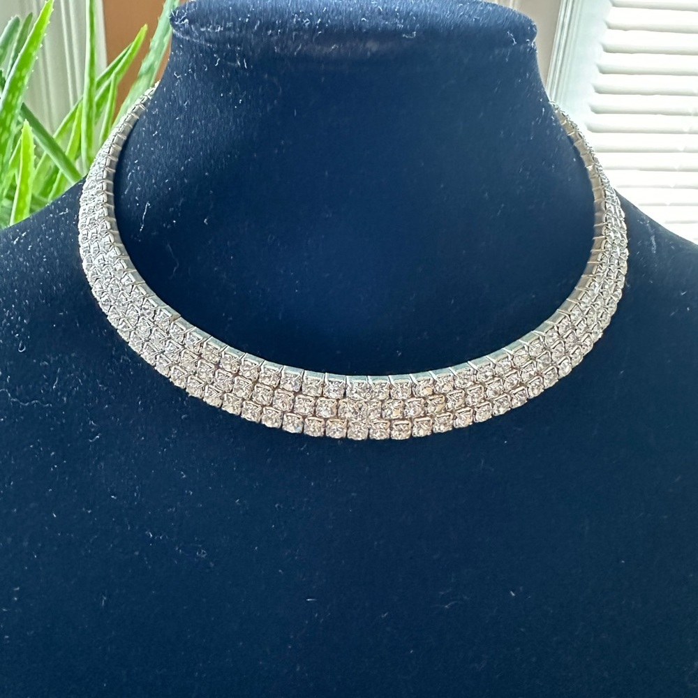 Rhinestone Choker